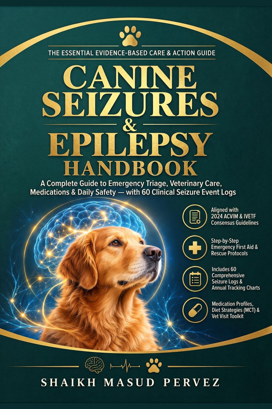 Canine Seizures and Epilepsy Handbook cover